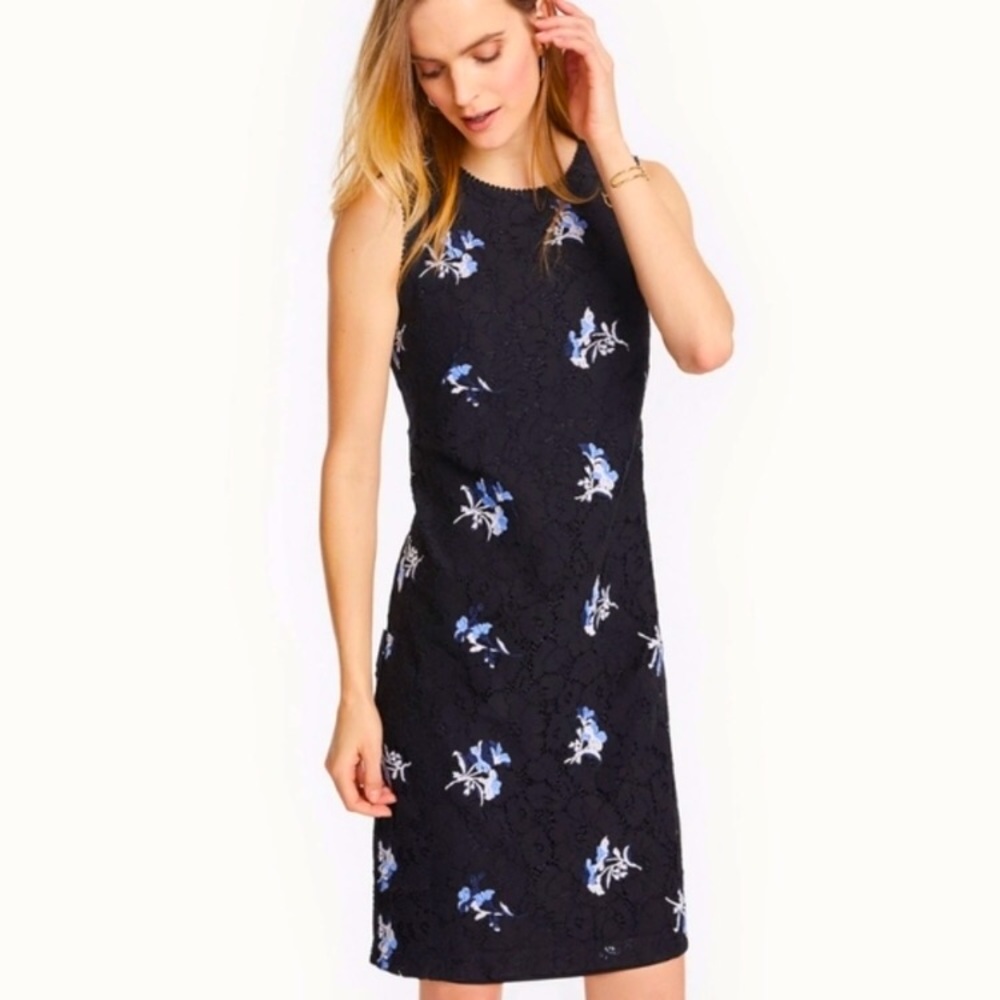 Ann Taylor lace shift dress